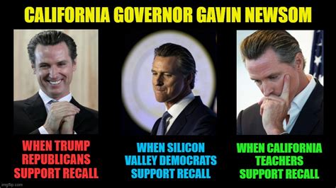 Gavin Newsom: Recall? What, me worry? - Imgflip