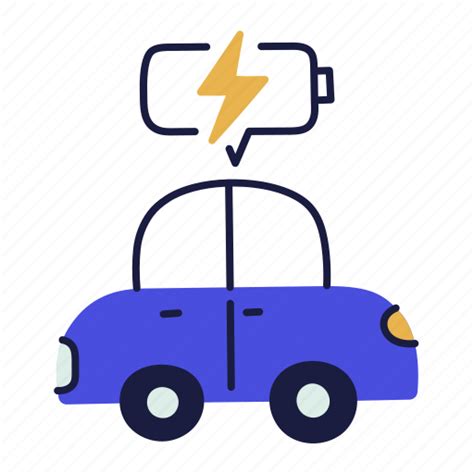 Electric, car, battery, ev icon - Download on Iconfinder