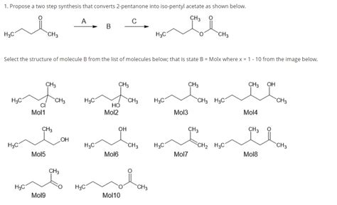 [Solved]: 1. Propose a two step synthesis that converts 2-