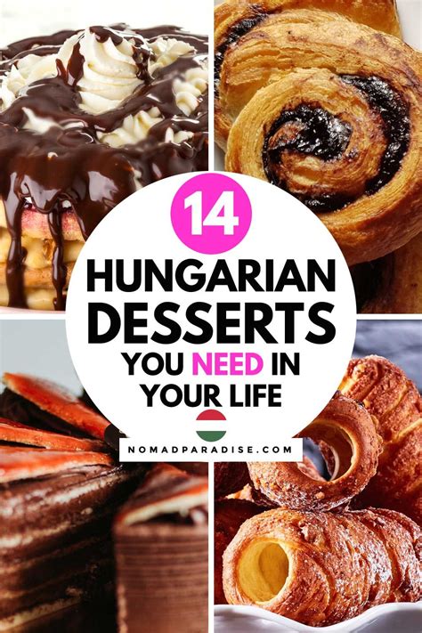 14 Popular Hungarian Desserts - Nomad Paradise | Hungarian desserts, Hungarian recipes ...