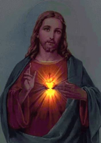Jesus Christ GIF - Jesus Christ SacredHeartOfJesus - Discover & Share ...