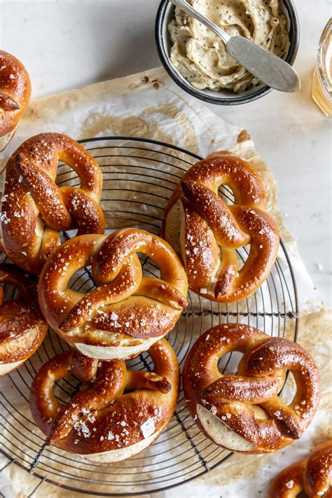 soft german lye pretzels | With Spice