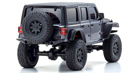 Kyosho Mini-Z 4x4 Jeep Wrangler Readyset - Granite Crystal Metallic