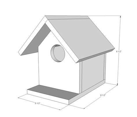 DIY Birdhouse from One Cedar Fence Picket | Bird house plans free, Bird ...