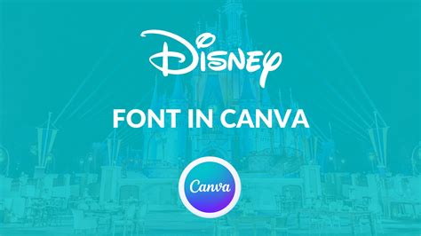 Disney Font in Canva - Canva Templates
