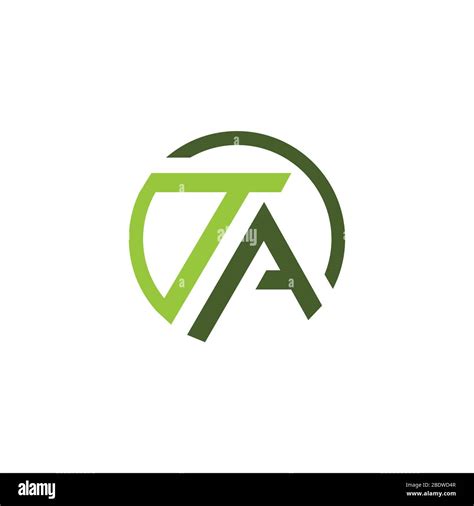 Initial letter ta logo or at logo vector design template Stock Vector Image & Art - Alamy