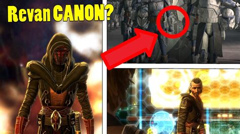 Star Wars Is Darth Revan CANON? Clone Wars Revan Easter Egg? FULL The Old Republic Lore Revan ...