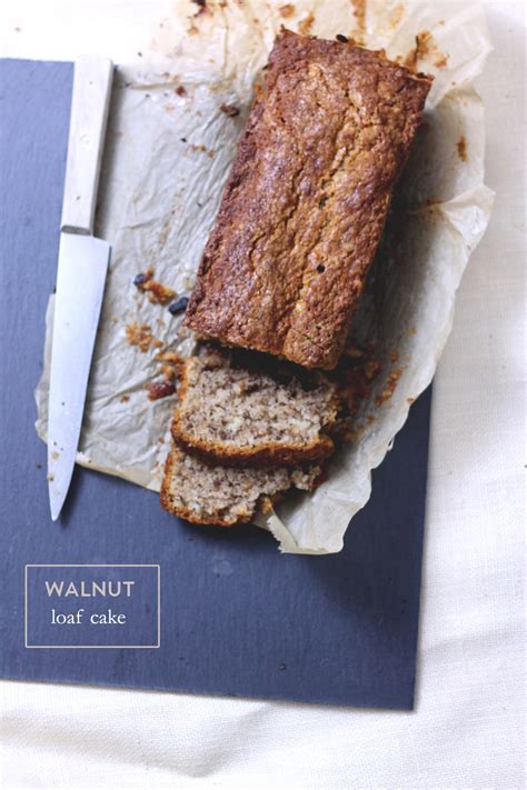 Walnut Loaf Cake