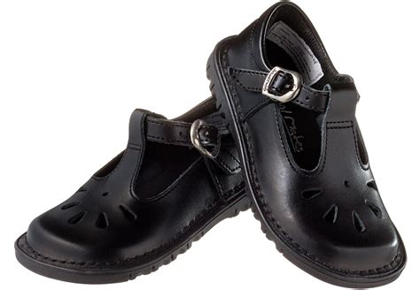 Black T-Bar School Shoe – The Little Slipper Company