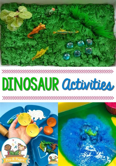 Dinosaur Theme Activities for Preschoolers - Pre-K Pages