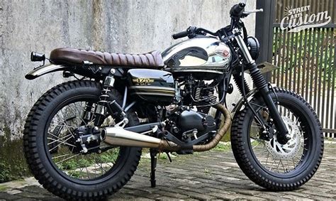 Inspirasi Modifikasi: Ragam Ubahan Custom Kawasaki W175 | BukaReview