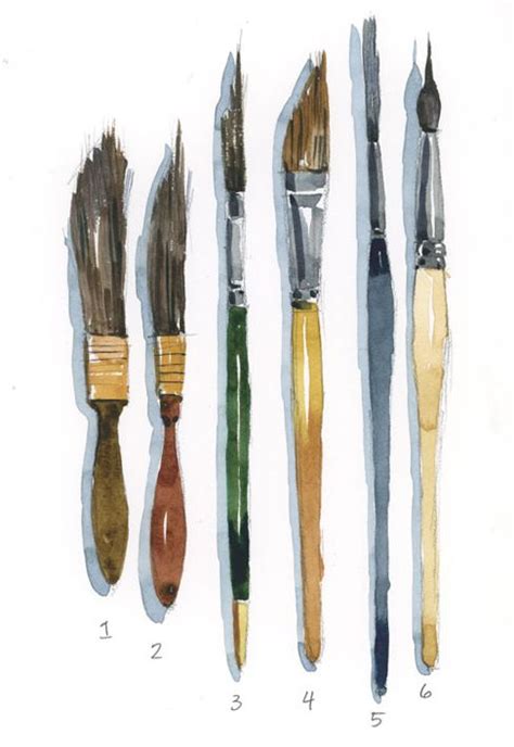 Riggers, daggers and stripers: six calligraphic brushes | The Sketchbook | Oil painting supplies ...