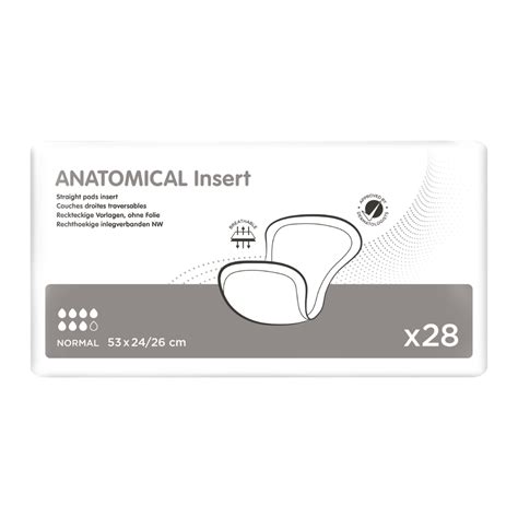 Ontex Anatomical Pad 24/26X53cm uten plast - incare.no