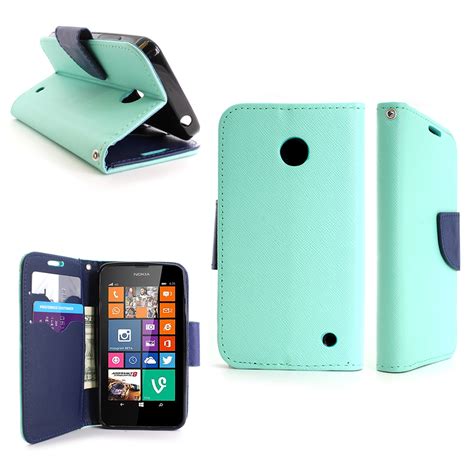 Wallet Phone Case Pouch Cover with Screen Protector for Nokia Lumia 635 / 630 | eBay