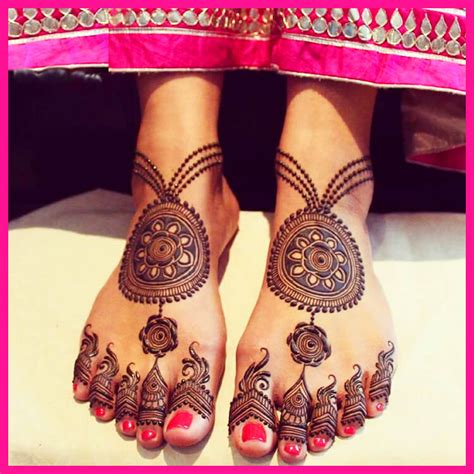 Fantastic Foot Arabic Mehndi Designs - Foot Arabic Mehndi Designs ...