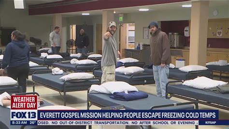 Everett Gospel Mission helping people escape freezing cold temps | FOX ...