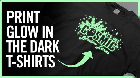 How To Print Glow In The Dark T-Shirts With Screen Printed Transfers ...