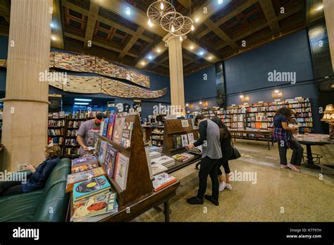 Los Angeles, SEP 14: Interior view of The Last Book Store on SEP 14 ...