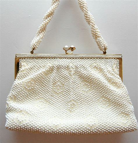 Vintage Corde Bead Purse / Porters