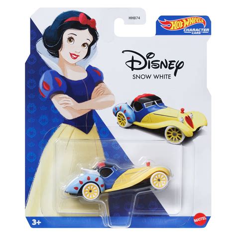 Disney Hot Wheels Character Car 2024 Mix 3 Vehicle Case of 8