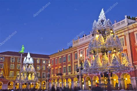 Christmas night in Nice, France Stock Photo by ©gianliguori 8681368