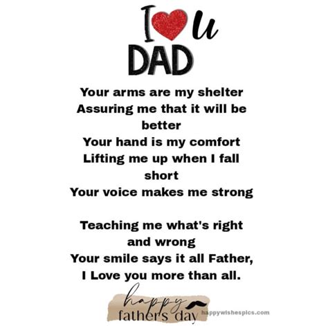 Happy Father’s Day Poems In English | Happy Wishes