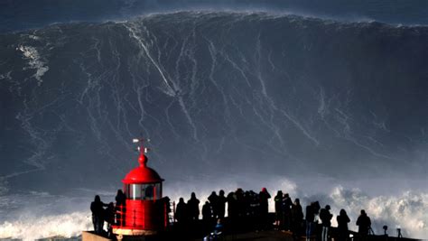 La historia de la ola de récord en Nazaré