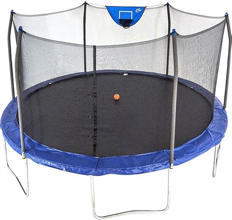 Skywalker Trampolines Jump N' Dunk Trampoline with Safety Enclosure and ...