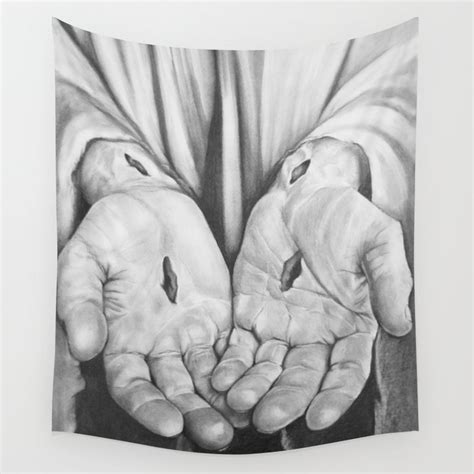 Jesus Hands Drawing at PaintingValley.com | Explore collection of Jesus Hands Drawing