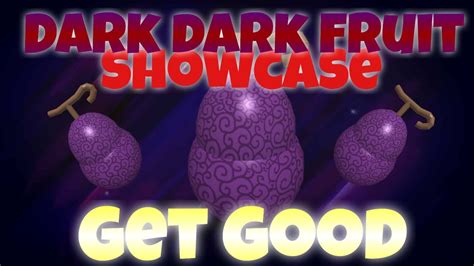 Dark Dark Fruit showcase and how to use it! Blox Piece Roblox - YouTube