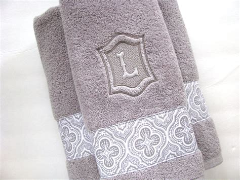 Personalized Towels hand towel bathroom personalized gift