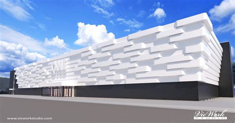 4 Concept Designs of the Shopping Mall facade - Architizer