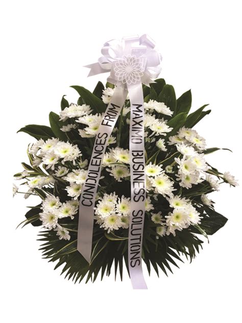 Funeral Flowers Delivery Philippines I Call 83305174 I Same Day Delivery