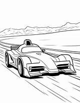 Cool Race Cars Coloring Pages sketch template