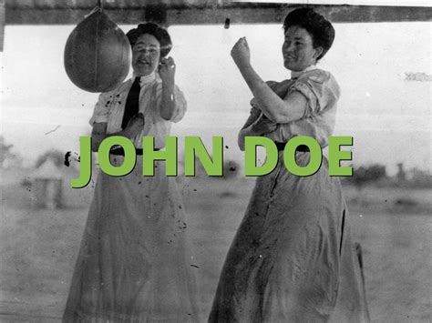 JOHN DOE Slang Term » What does JOHN DOE mean? » Slang.org