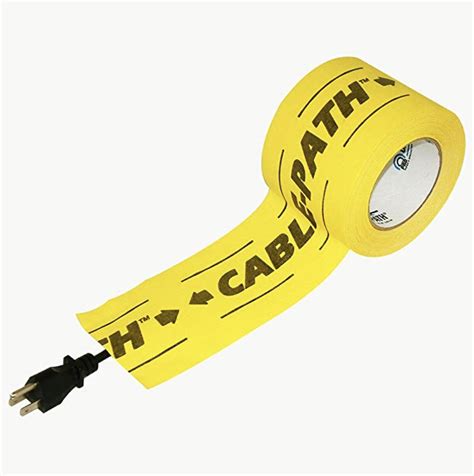 Cable Path Tape keeps cables, cords and wires cohesive and visible.