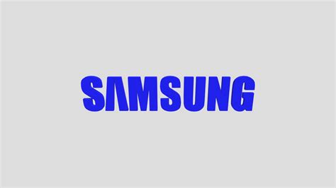 Samsung logo - Download Free 3D model by gutje [f03f9d8] - Sketchfab