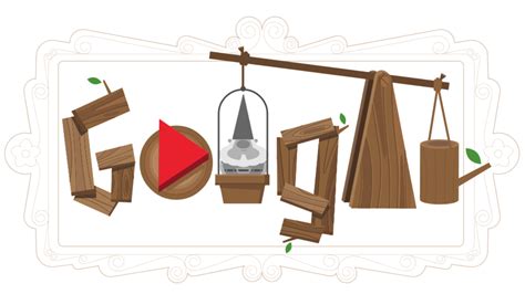 Google doodle doubles as a garden gnome game in honor of Germany's Garden Day