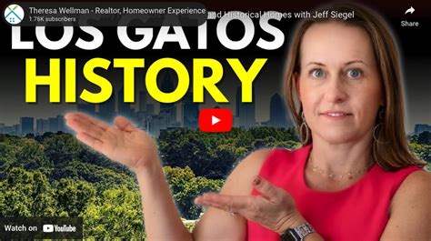 Living in Silicon Valley | Los Gatos CA History and Historical Homes with Jeff Siegel