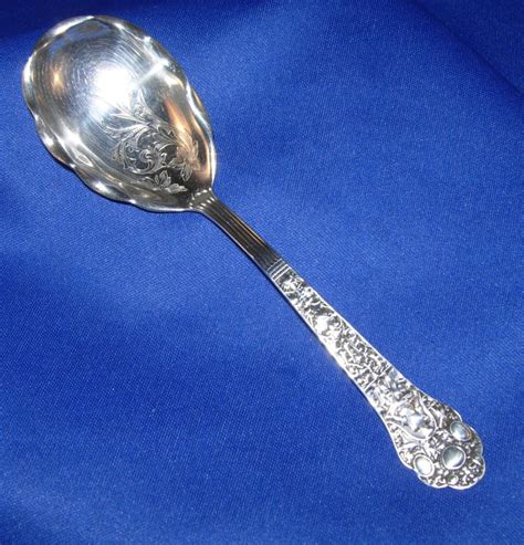 Sterling silver sugar spoon - Bluebonnet Antiques