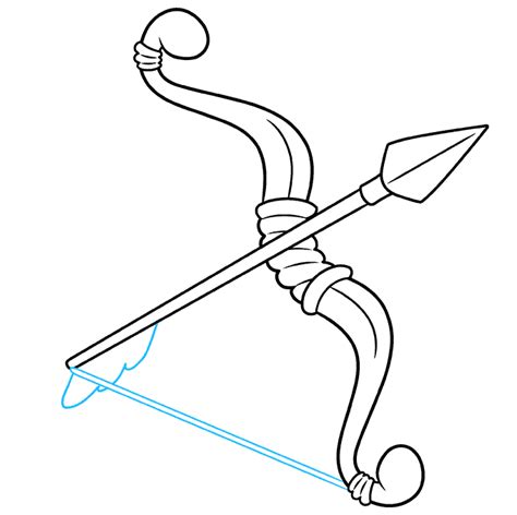 How to Draw a Bow and Arrow - Really Easy Drawing Tutorial