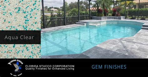 Gem Finishes | Pool Finishes | Florida Stucco