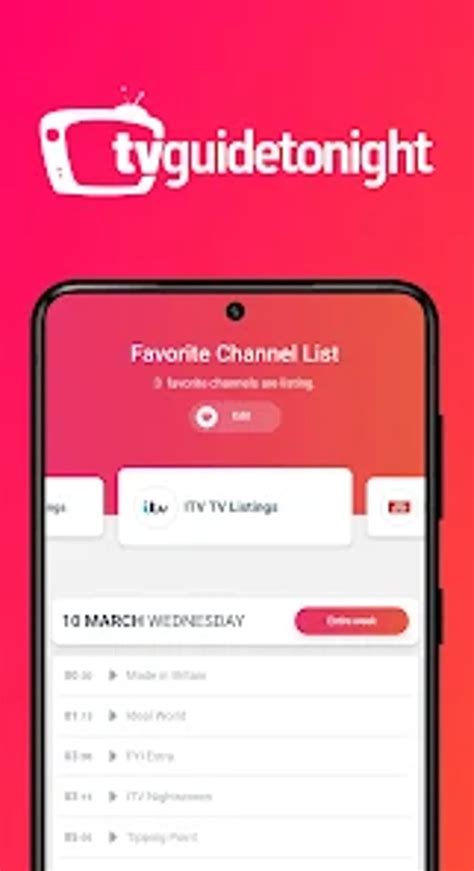 TV Guide UK - TV Schedule for Android - Download