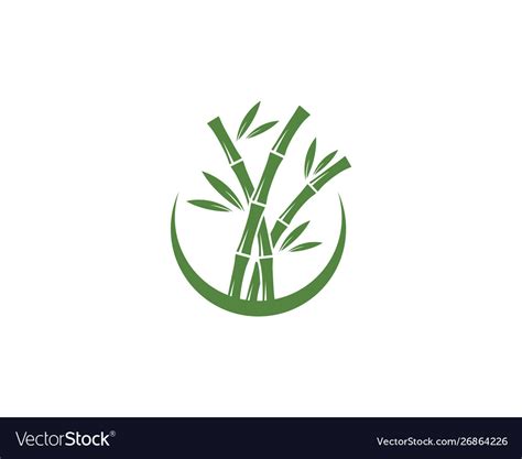 Bamboo logo Royalty Free Vector Image - VectorStock