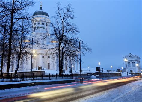 Picture of Cathedral in Helsinki winter | Helsinki, Layover guide ...