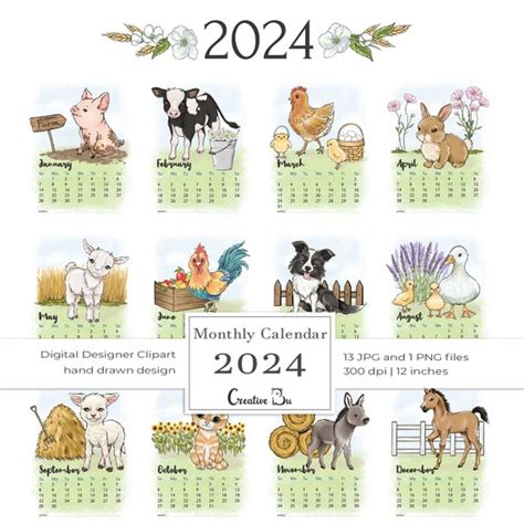 Animal House Kalender 2024 - Gussi Katinka