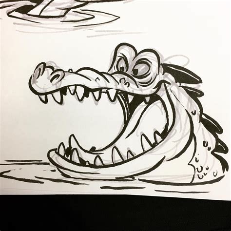 Another #alligator or #crocodile SOLD #cartoon #animation #characterdesign #characterdesigner # ...