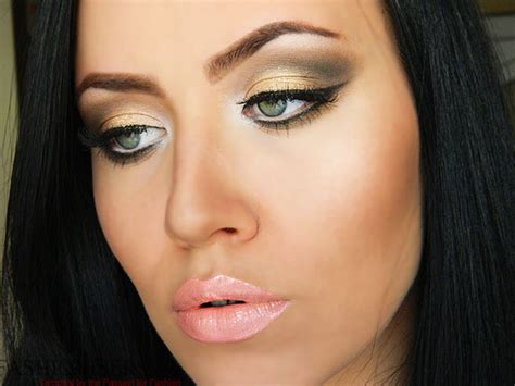 Earthy Makeup: Gold & Brown Eye Makeup Tutorial | Fashionisers©