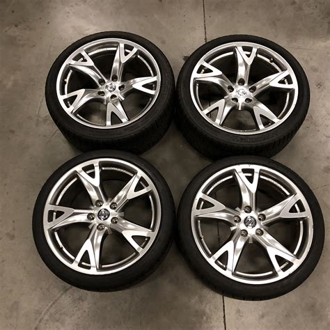 Nissan 370Z 19" OEM Rays ENG Forged Wheels and Tires - Extreme Wheels