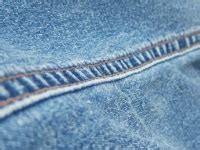 Stitching And Fold On Blue Jeans Free Stock Photo - Public Domain Pictures